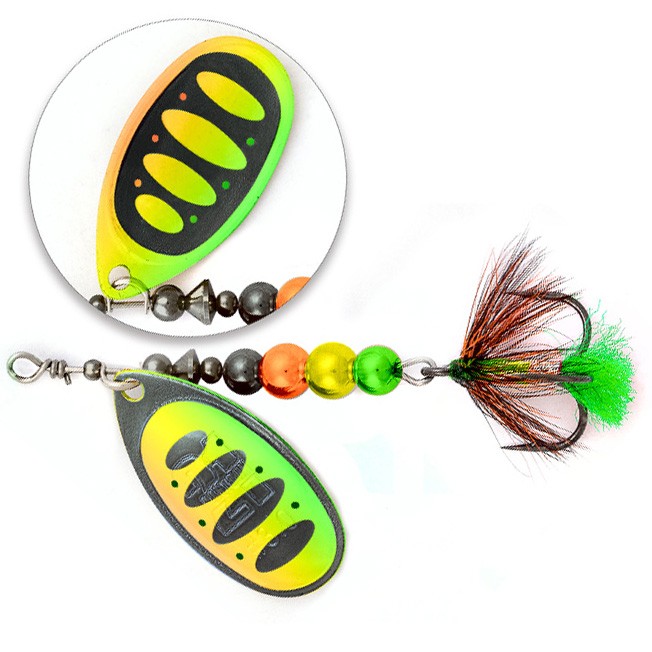 Вращающаяся Блесна Pontoon 21 Ball Concept №2 4,7 гр BT21-FT2   P21-SP-BCT-#2-BT21-FT2 — крупный план
	                                    1