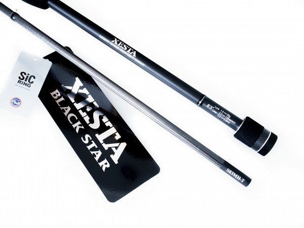 Спиннинг Xesta Black Star 2025 S83MH-T 251 см 1,5 - 25 гр  Distance Snatch  XBS25-S83MH-T — крупный план
	                                    5