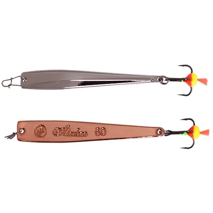 Зимняя Блесна ECOPRO Alaskan 7,5 гр 60 мм S/C   EPVJAT60SC — характеристики,  особенности конструкции