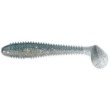 Силиконовая приманка Keitech Swing Impact Fat 4.8 122 мм 5 шт #431 Silver Shiner — характеристики,  особенности конструкции