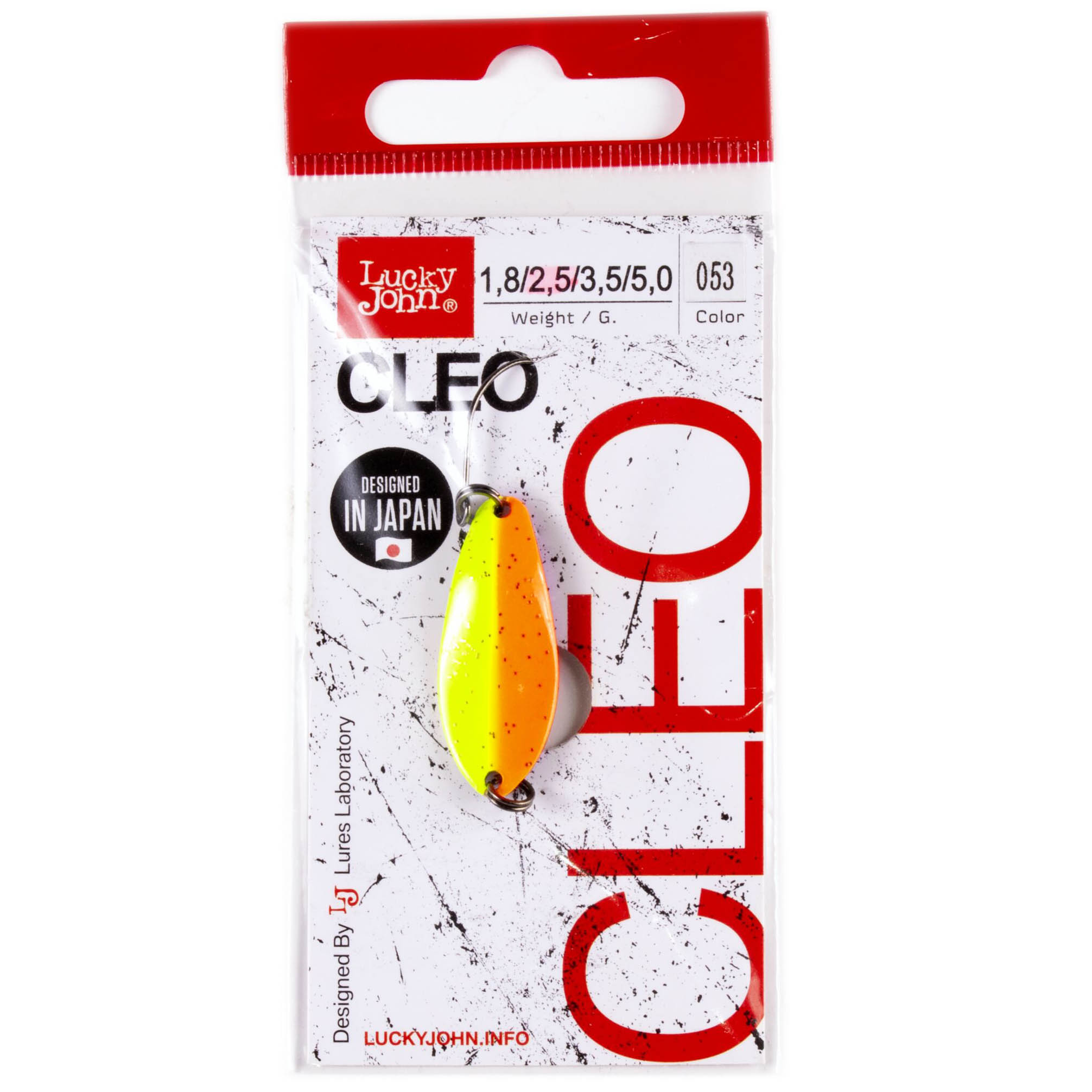 Колеблющаяся Блесна Lucky John Cleo 2,5 гр 31 мм 053   LJCL25-053 — крупный план
	                                    2