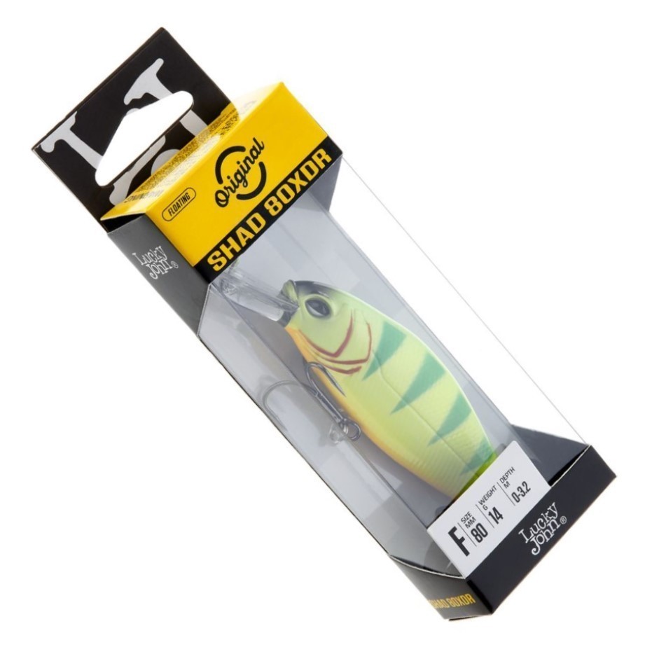 Воблер Lucky John Shad-X 80F DR 009 14 гр Original  LJO0308FDR-009 — крупный план
	                                    2