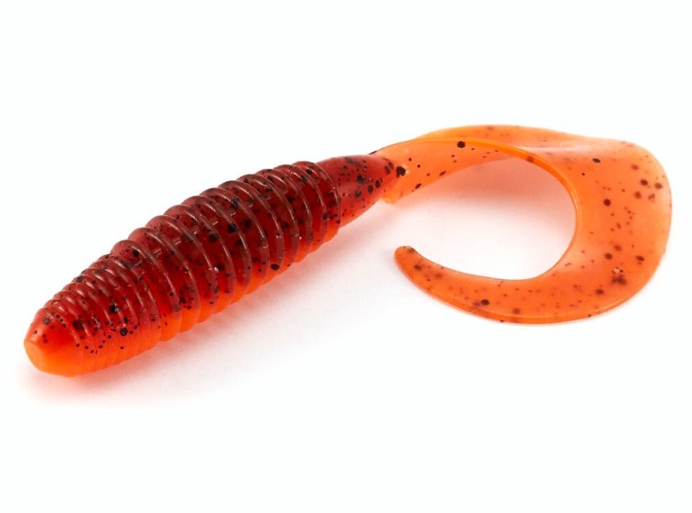 Силиконовая приманка Lucky John Crusher Grub 3.9in 99 мм 5 шт T48 Pro Series  140157-T48 — крупный план
	                                    1