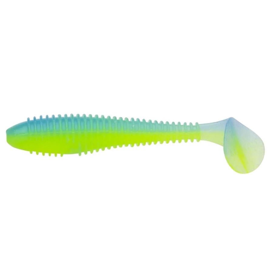 Силиконовая приманка Keitech Swing Impact Fat 4.3 109 мм 6 шт PAL #03 Ice Chartreuse — характеристики,
	                                    особенности конструкции