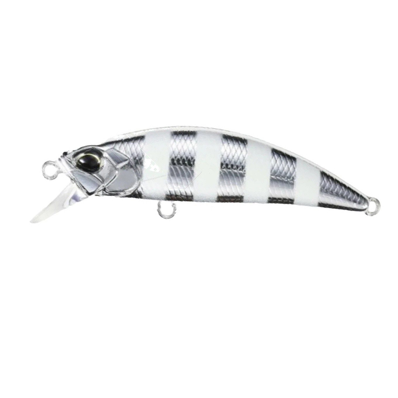 Воблер DUO Spearhead Ryuki 50S SW MCC4097 UV Silver Slash Zebra Glow 4,5 гр   DUO-94116 — характеристики,  особенности конструкции