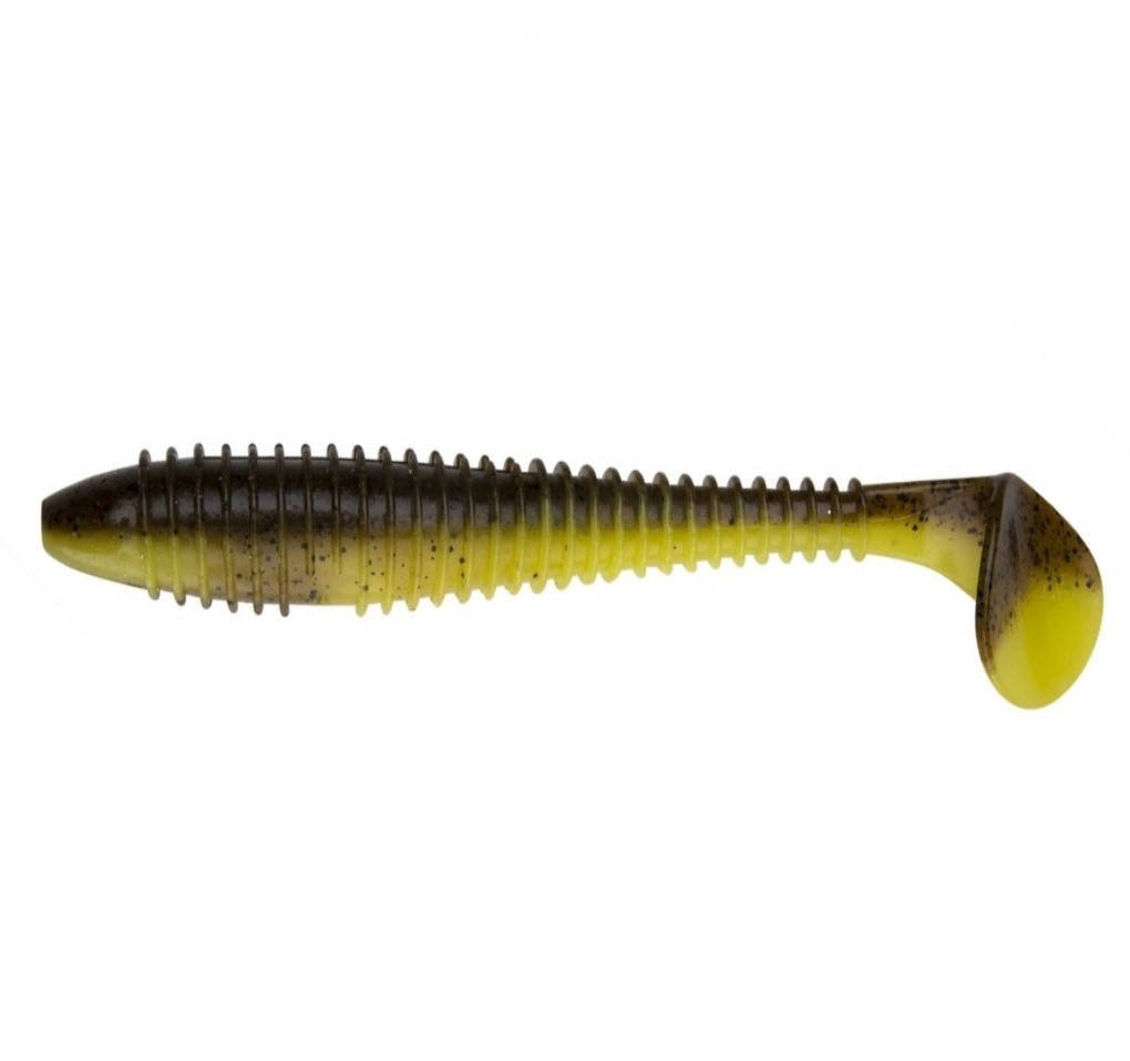 Силиконовая приманка Keitech Swing Impact Fat 7.8 195 мм 2 шт PAL10 Bumble Bee — характеристики,
	                                    особенности конструкции