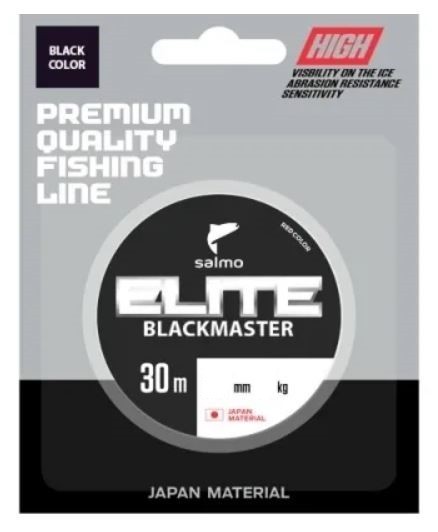 Леска монофильная Salmo Elite Blackmaster 30 м 0,12 мм    4513-012 — характеристики,
	                                    особенности конструкции