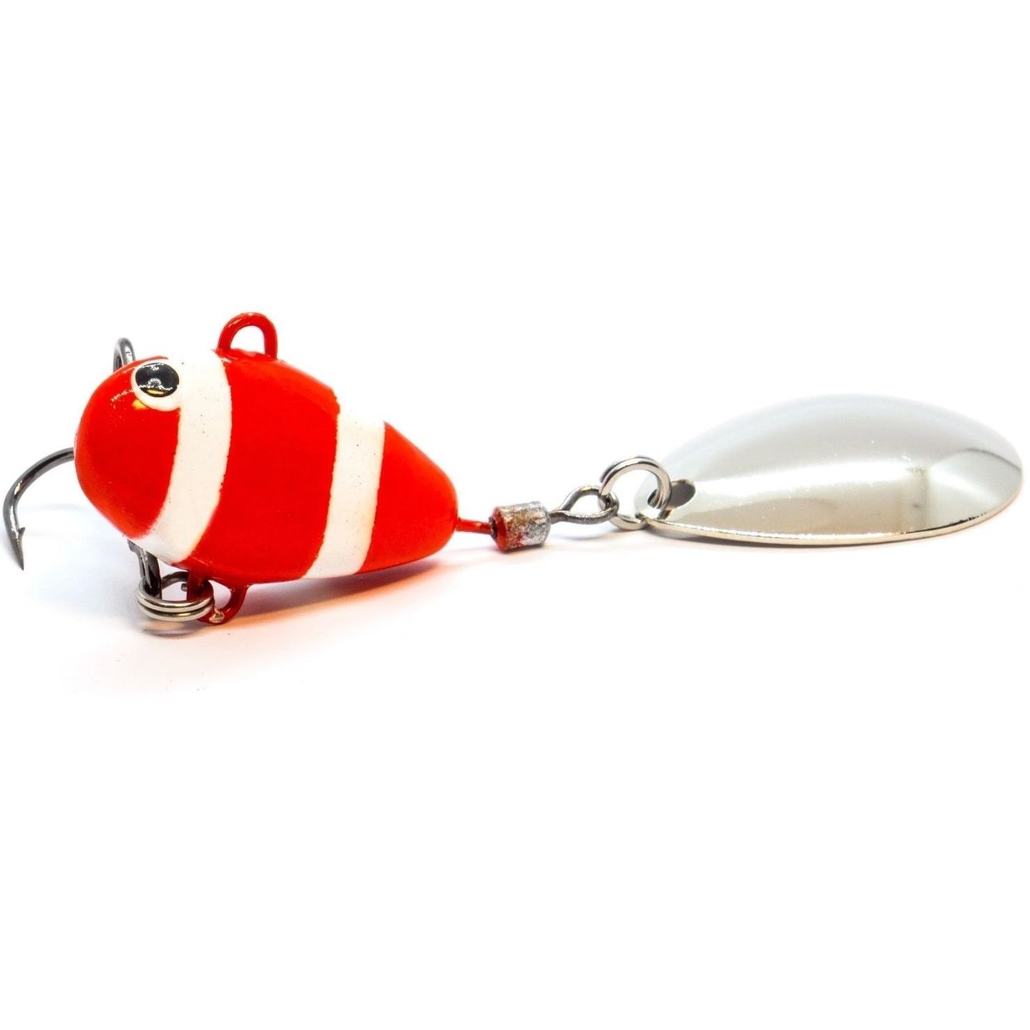 Тейл-спиннер UF Studio Hurricane 24 24 гр 67 мм Redhead   H24R — характеристики,  особенности конструкции