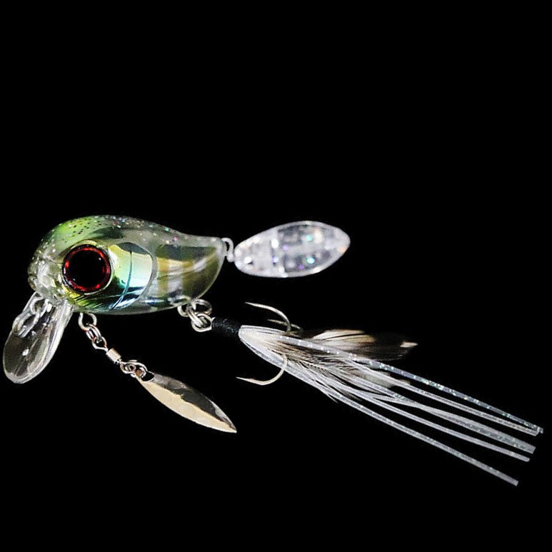 Воблер Jackall Micro Tappy 54F Kirari Clear Gill 4,8 гр — характеристики,
	                                    особенности конструкции