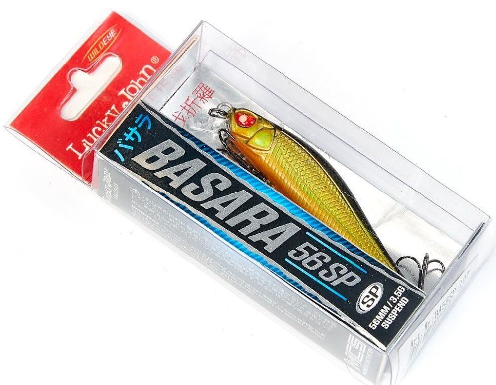 Воблер Lucky John Basara 56SP 107 3,5 гр Pro Series  BA56SP-107 — крупный план
	                                    1