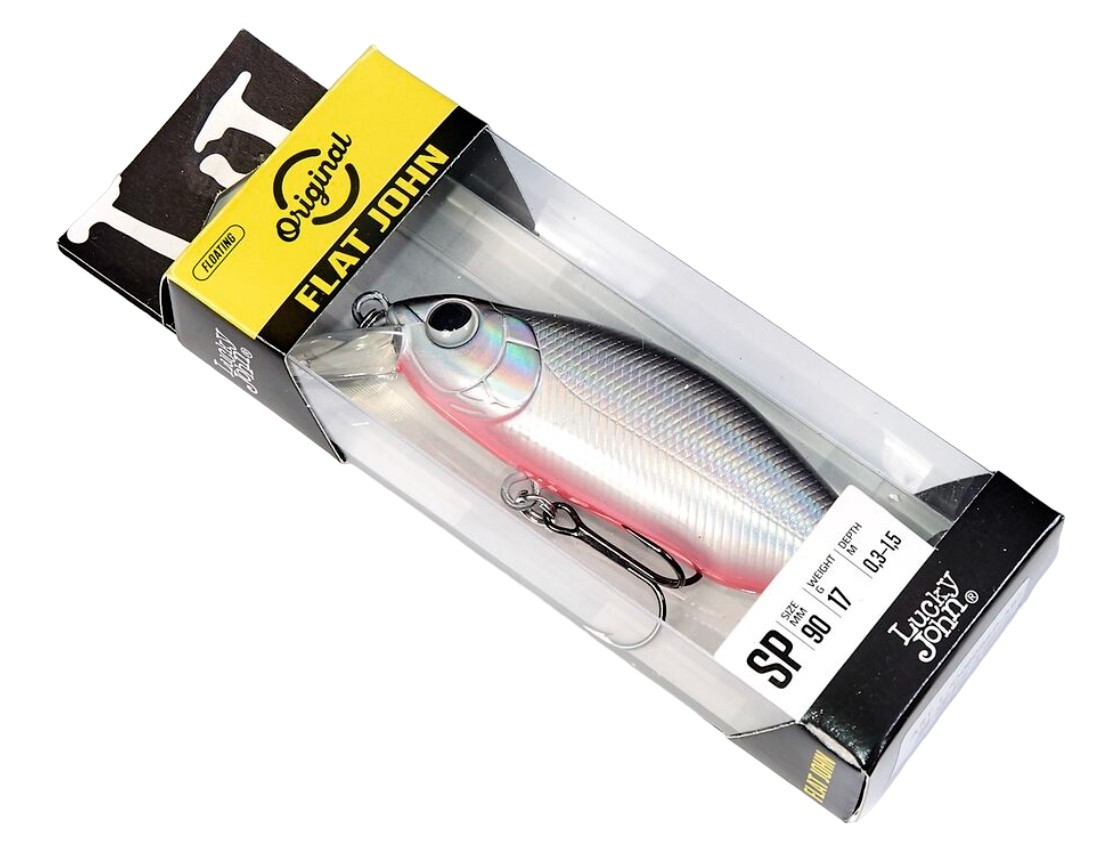 Воблер Lucky John Flat John 90SP A82 17 гр Original  LJO0909SP-A82 — крупный план
	                                    2