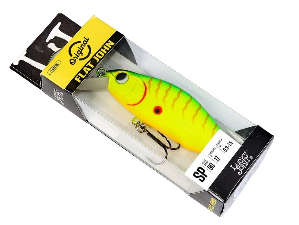 Воблер Lucky John Flat John 90SP M06 17 гр Original  LJO0909SP-M06 — крупный план
	                                    2