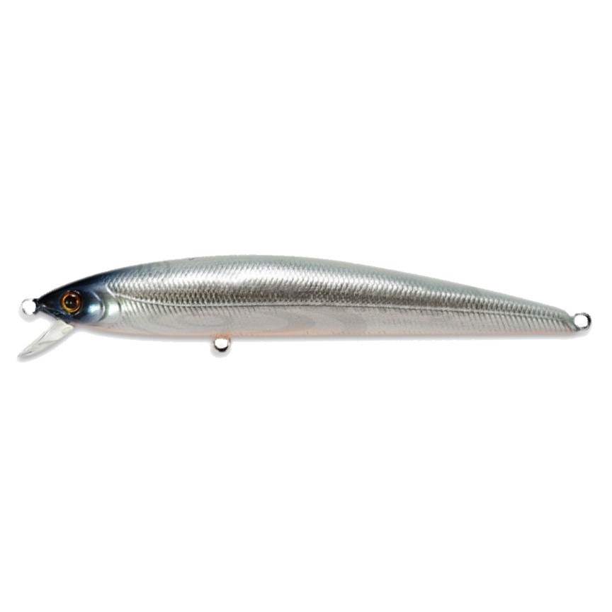 Воблер Pontoon 21 Agarron 95SF-SR 721 Alumina Ivory Back Silver 8 гр   P21-AGR-95SF-SR-721 — характеристики,
	                                    особенности конструкции