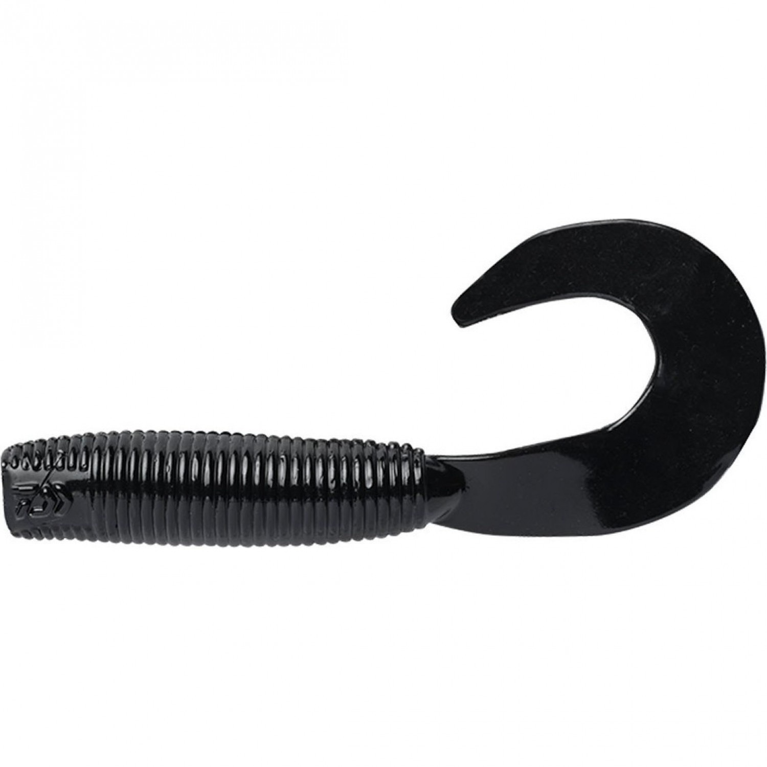 Силиконовая приманка Daiwa Bait Junkie 2.5 Grub 63 мм 8 шт Black Uv — характеристики,  особенности конструкции