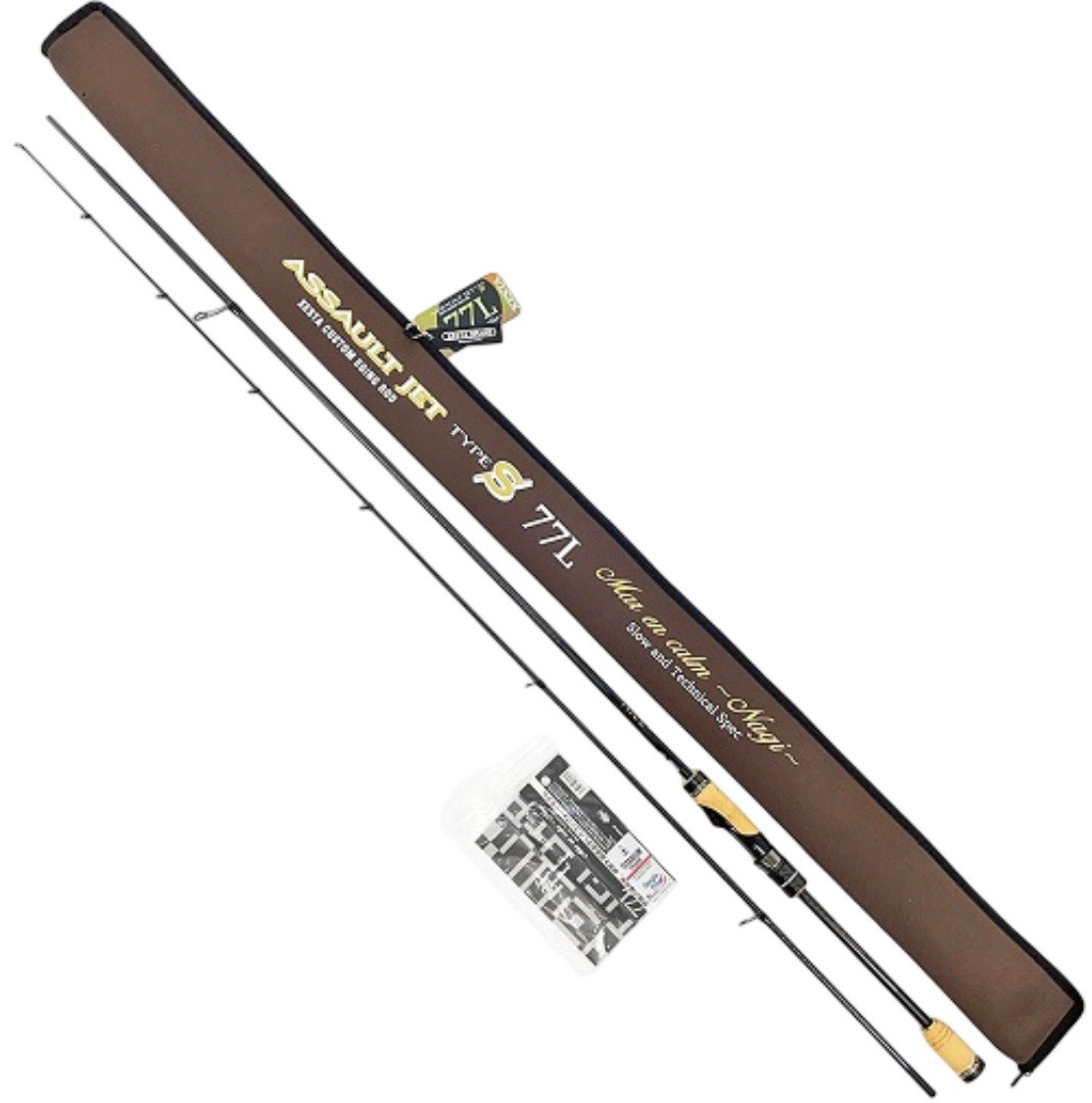 Спиннинг Xesta Assault Jet Type S 77L 231 см 6 - 25 гр  Mar en Calma Nagi 2.0-3.5 Egi  XAJS-77L — крупный план
	                                    1