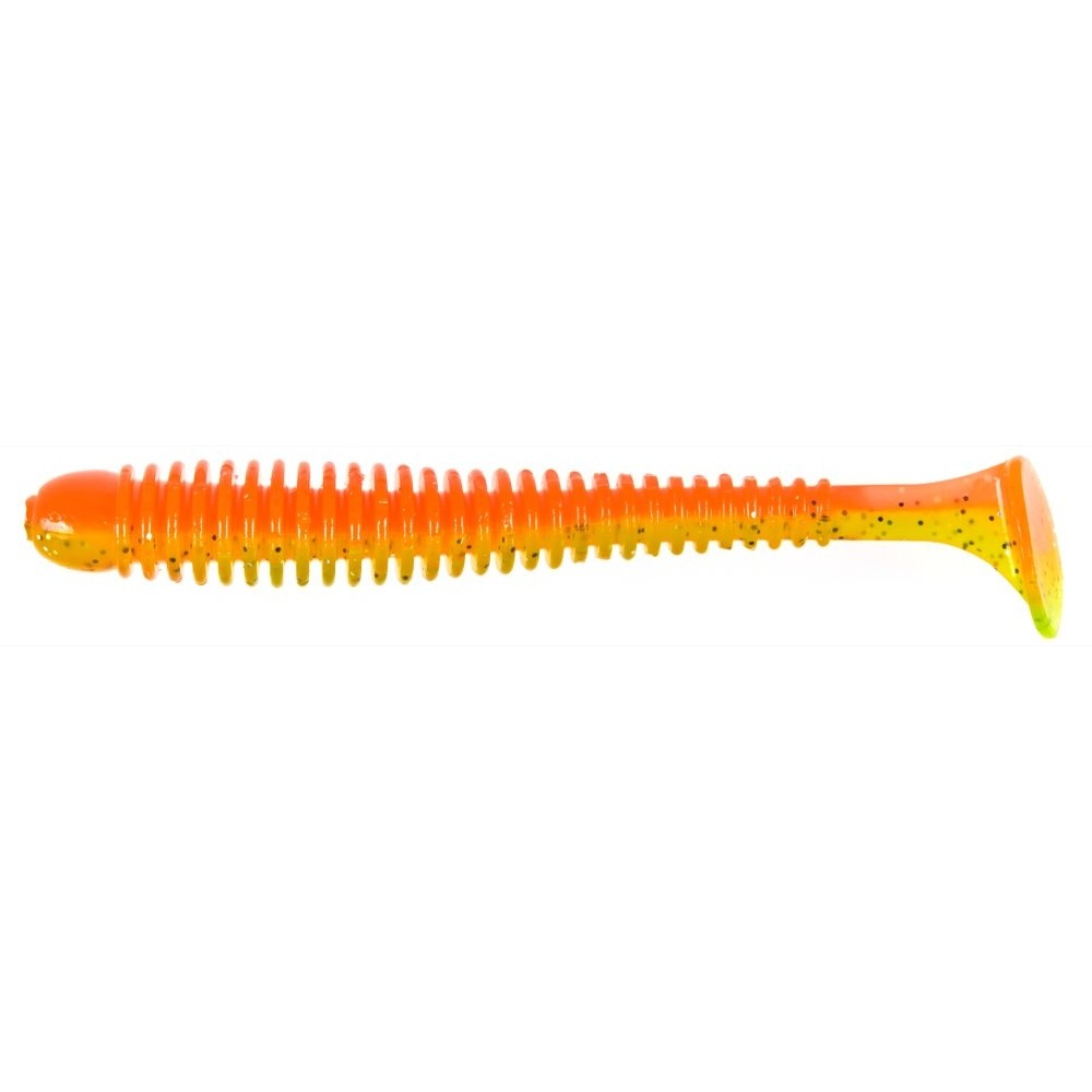 Силиконовая приманка Lucky John Spark Tail 3.0in 76 мм 7 шт Z12 Pro Series  140167-Z12 — крупный план
	                                    1