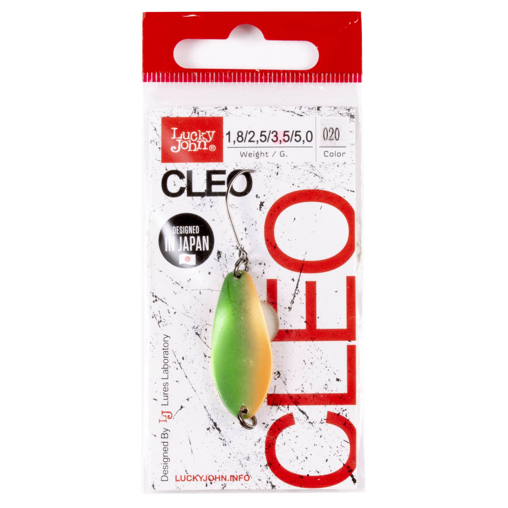 Колеблющаяся Блесна Lucky John Cleo 3,5 гр 34 мм 020   LJCL35-020 — крупный план
	                                    2