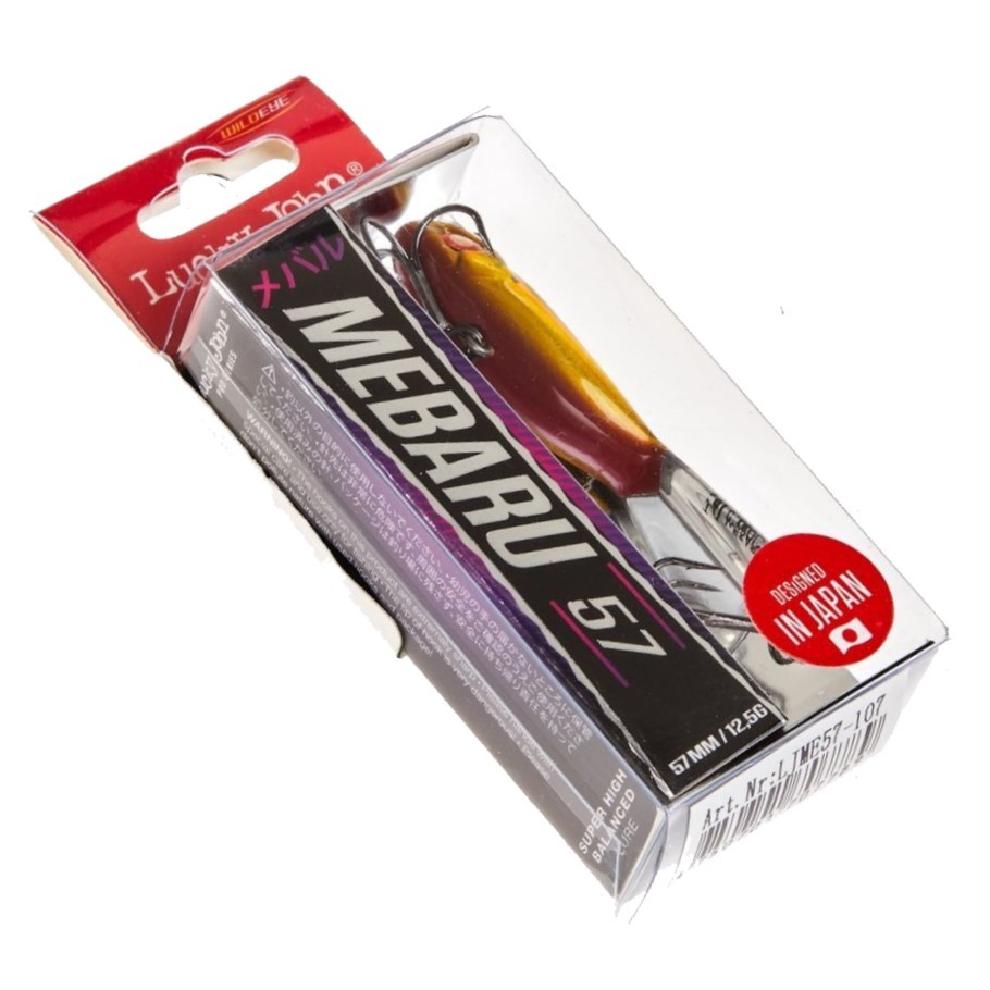 Балансир Lucky John Mebaru 57 107 12,5 гр 57 мм Pro Series  LJME57-107 — крупный план
	                                    2