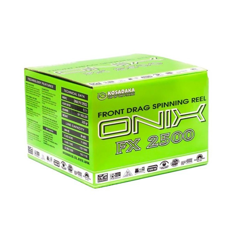 Катушка Kosadaka Onix FX2500  15  ONXFX2500 — крупный план
	                                    2