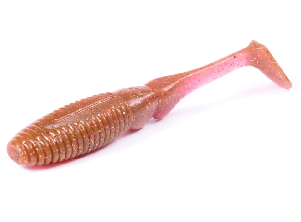 Силиконовая приманка Lucky John Mister Greedy 3.9in 99 мм 5 шт S14 Pro Series  140116-S14 — крупный план
	                                    1