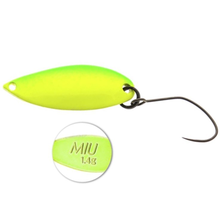 Колеблющаяся Блесна Forest Miu 1.4g 1,4 гр 25 мм #12   MIU 1.4g #12 — характеристики,
	                                    особенности конструкции
