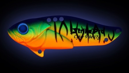 Цикада Strike Pro Cyber Vibe 40 6,6 гр A252S Bullfinch Mat Tiger   JG-005B#A252S — крупный план
	                                    1