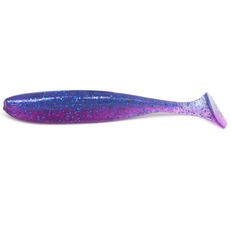 Силиконовая приманка Keitech Easy Shiner 4.5 114 мм 6 шт EA#14 Clear Morning Dawn Blue FLK — характеристики,
	                                    особенности конструкции