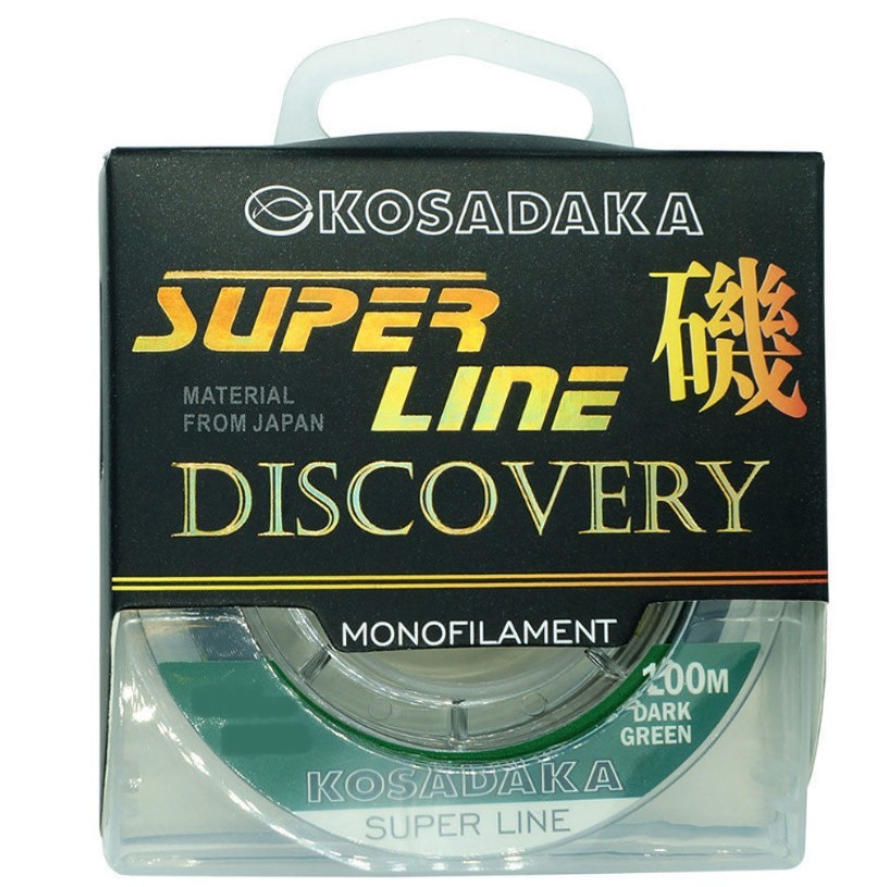Леска монофильная Kosadaka Super Line Discovery 100 м 0,14 мм    MSLD-100-DG-014 — характеристики,
	                                    особенности конструкции