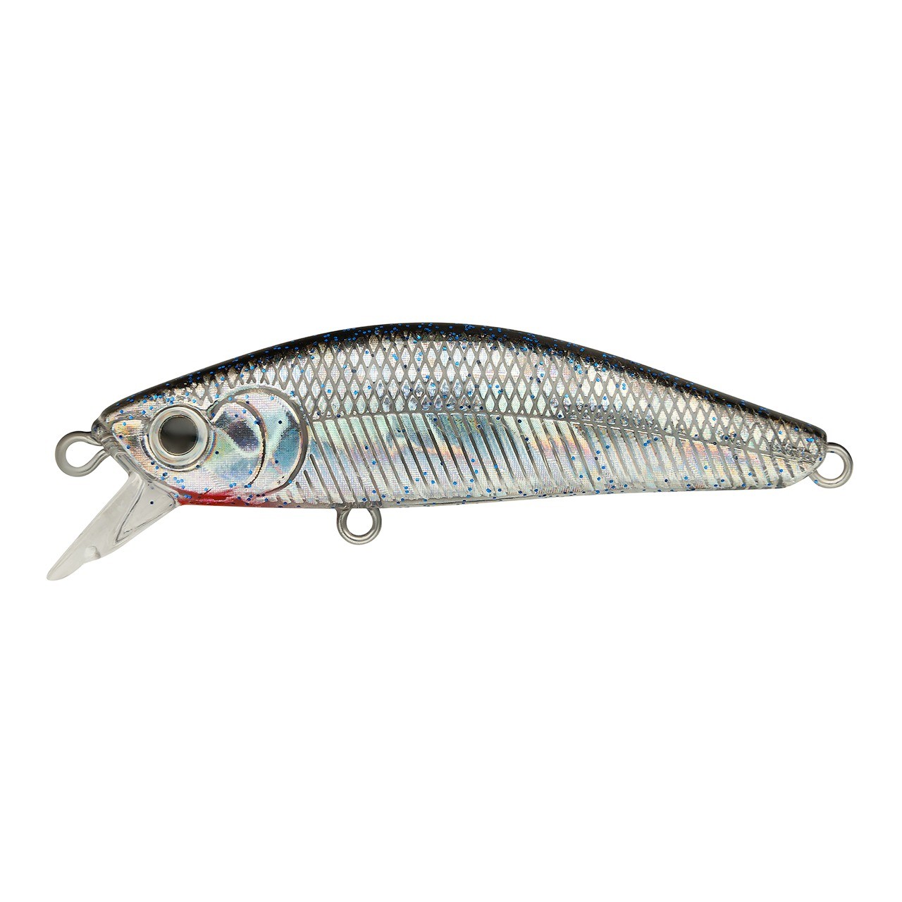 Воблер Strike Pro Skinny Mini 50S SIN059V Blackback Sequins 4,7 гр   EG-222AS#SIN059V — характеристики,  особенности конструкции