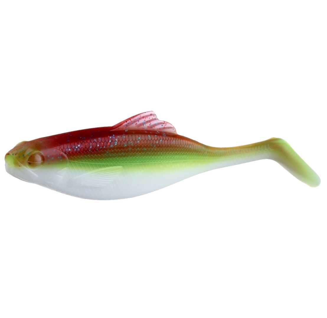 Силиконовая приманка Lucky John Roach Paddle Tail 5.0in 127 мм 4 шт G03 Pro Series  140181-G03 — крупный план
	                                    1