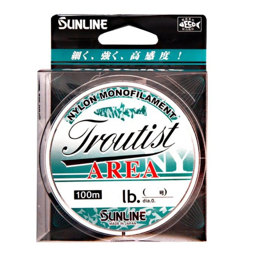 Леска монофильная Sunline Area NY 100 м 0,12 мм  PE# 0.5 — характеристики,
	                                    особенности конструкции