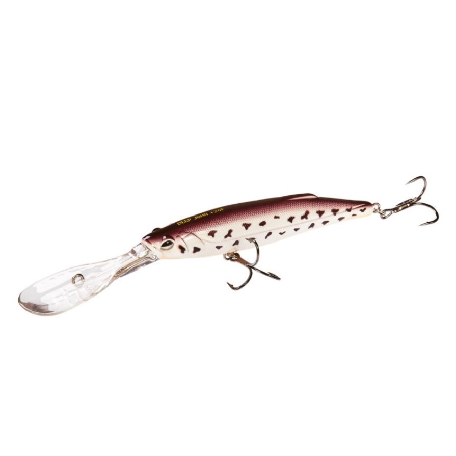 Воблер Lucky John Deep John 120F 004 25 гр Original  LJO0112F-004 — крупный план
	                                    1