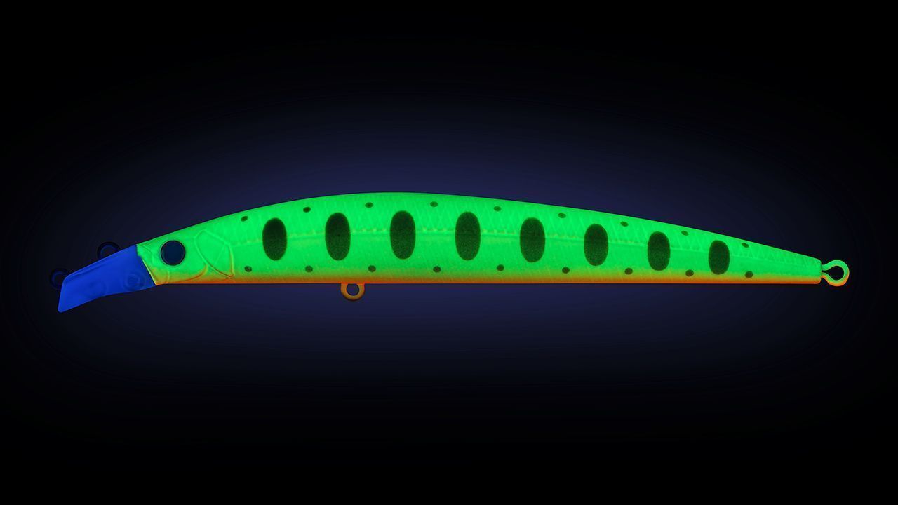 Воблер Strike Pro Top Water Minnow 110 A178S Lemon Mat Tiger 10,5 гр   JL-166F#A178S — крупный план
	                                    1