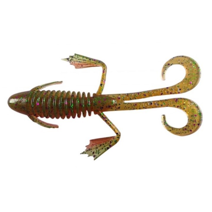 Силиконовая приманка Jig It Donkey Frog 4.8 120 мм 4 шт 010 Squid   JIDF122010S — характеристики,
	                                    особенности конструкции