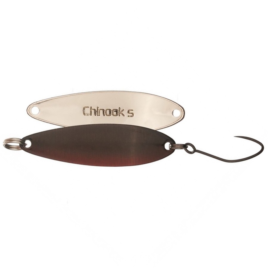 Колеблющаяся Блесна Daiwa Laser Chinook S 4.5S 4,5 гр 35 мм Black — характеристики,  особенности конструкции