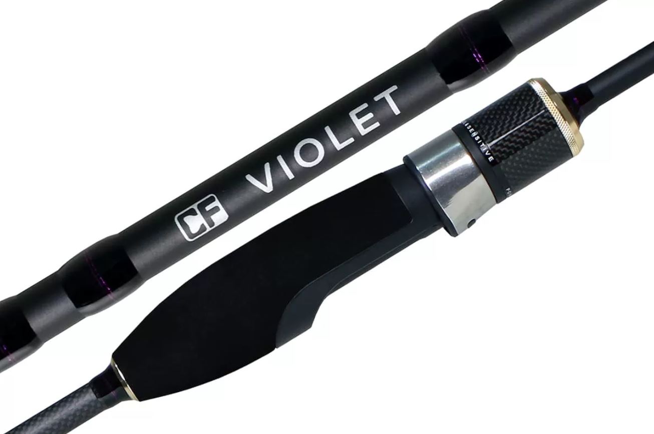 Спиннинг CF Ebisu II Violet 662SULS 198 см 0,6 - 5 гр  Crazy Fish  VSR662SULS — крупный план
	                                    2