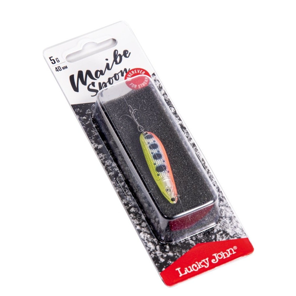 Колеблющаяся Блесна Lucky John Maibe Spoon 5 гр 40 мм 011   LJMAI05-011 — крупный план
	                                    2