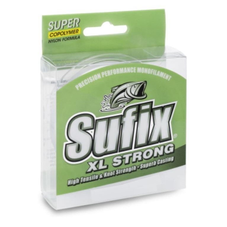 Леска монофильная Sufix XL Strong 150 м 0,16 мм Clear   DS1XL016024B2R — характеристики,  особенности конструкции