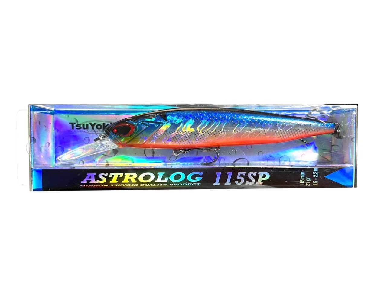Воблер TsuYoki Astrolog 115SP 014R 18,8 гр — крупный план
	                                    1