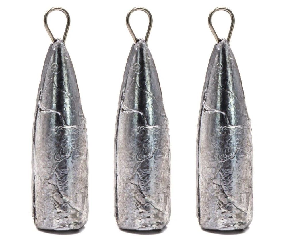 Груз Тула Вихровка 8 гр 3 шт Неокрашенный Для джиг-рига  гв-080 — крупный план
	                                    1