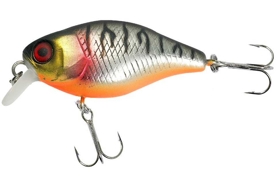 Воблер Jackall Chubby 38 SR Uv Mat Silver Tiger 4,2 гр — характеристики,
	                                    особенности конструкции