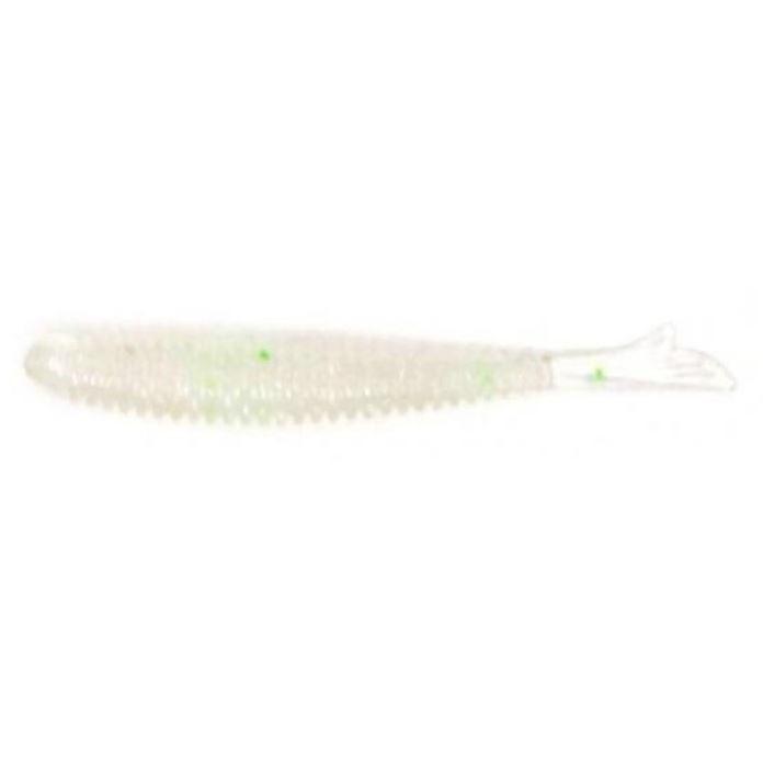 Силиконовая приманка Bait Breath U30 Fish Tail Ringer 2 50 мм 10 шт GF02 Grow Flake White Pearl — характеристики,  особенности конструкции