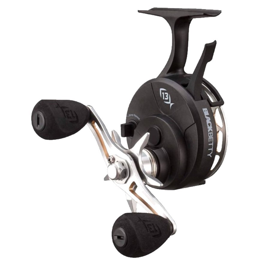 Катушка 13 Fishing Black Betty FreeFall Carbon Body  21  BBCFFW2.5-RH — крупный план
	                                    3