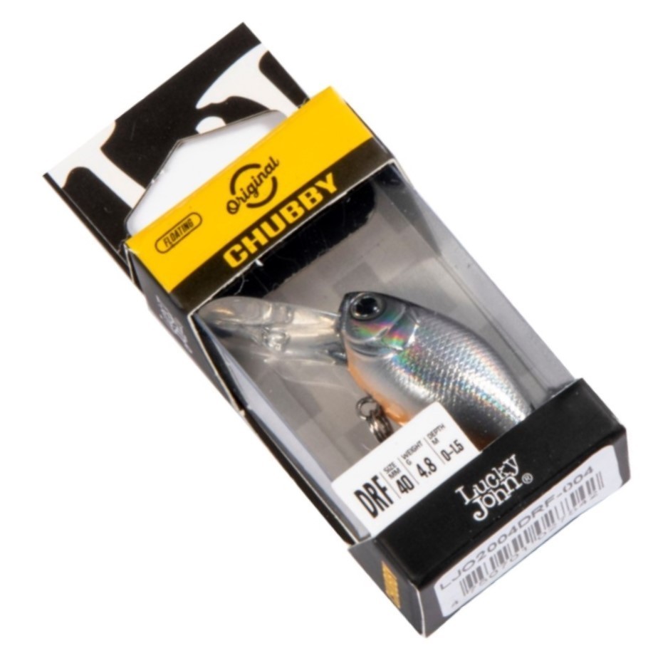 Воблер Lucky John Chubby DR 40F 004 3,8 гр Original  LJO2004DRF-004 — крупный план
	                                    2