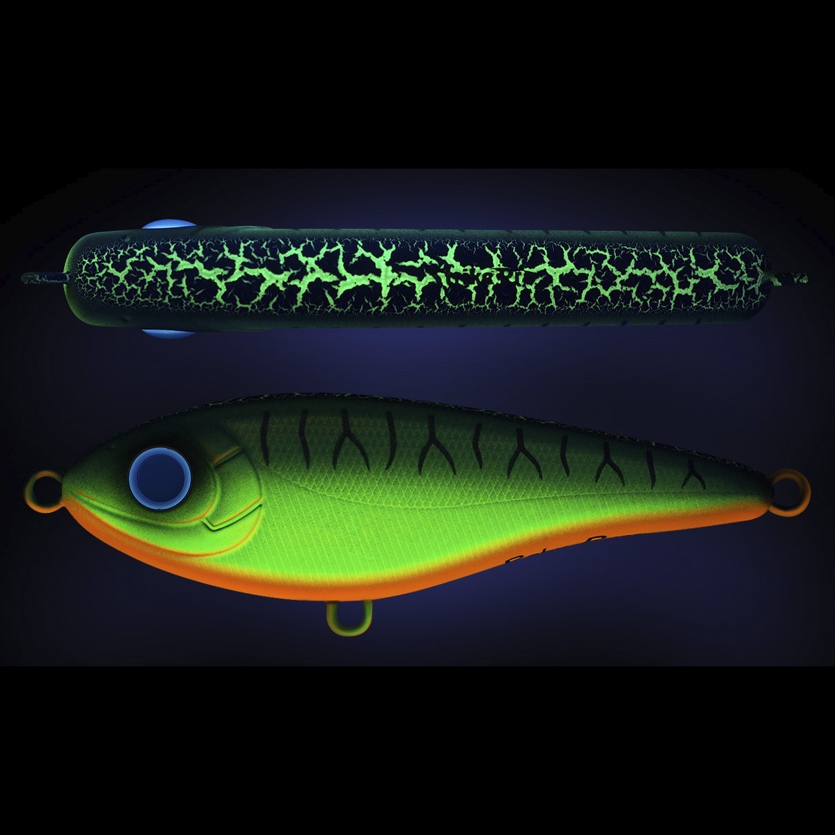 Воблер Strike Pro Baby Buster A223S-RP Pearl Mat Tiger 25 гр 100  EG-050#A223S-RP — крупный план
	                                    1