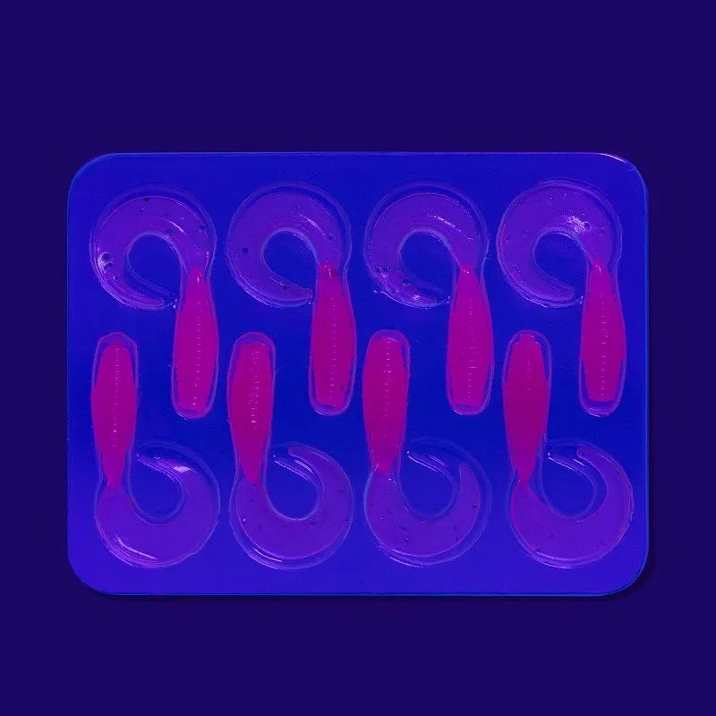 Силиконовая приманка CF Angry Spin 1 25 мм 8 шт 76   20-25-76-6 — крупный план
	                                    1