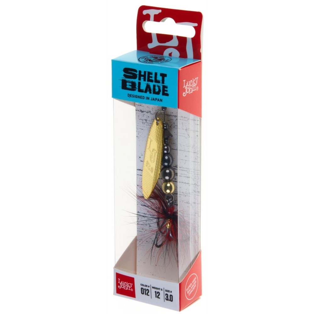 Вращающаяся Блесна Lucky John Shelt Blade №3 12 гр 012   LJSB03-012 — крупный план
	                                    1