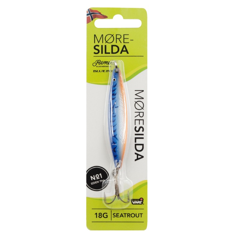 Колеблющаяся Блесна Blue Fox Moresilda SeaTrout 18 18 гр 75 мм BFLU   MSST18-BFLU — крупный план
	                                    1