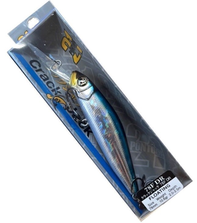 Воблер Pontoon 21 CrackJack 78F-DR 005 Crash HG Wakasagi 10,6 гр   P21-CRJ-78F-DR-005 — крупный план
	                                    1