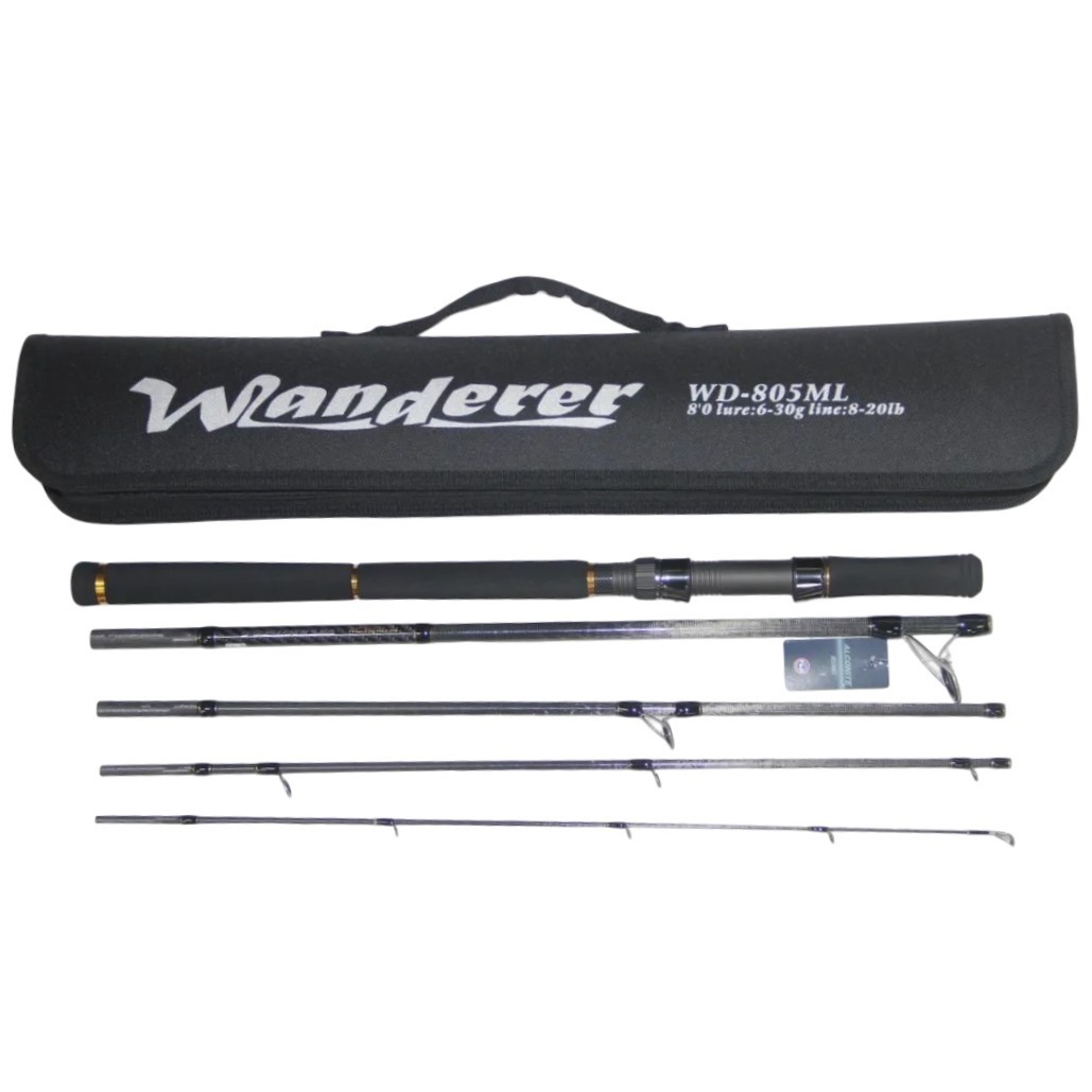 Спиннинг Hearty Rise Wanderer 805ML 240 см 6 - 30 гр    WD-805ML — характеристики,  особенности конструкции